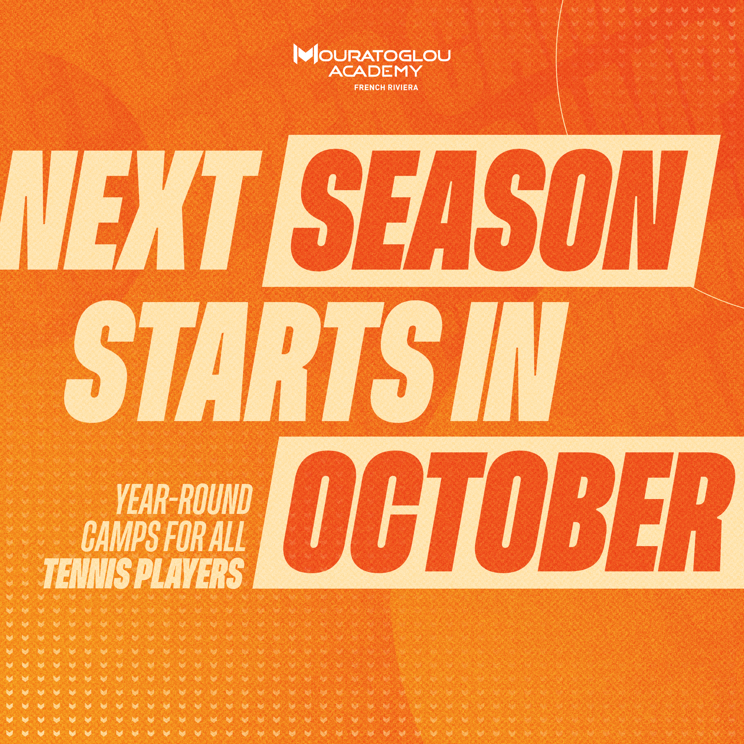 Mouratoglou Academy - October Camps